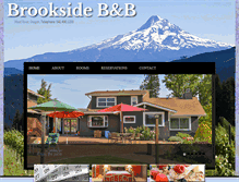 Tablet Screenshot of brooksidebnb.com